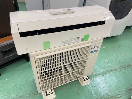 商談中★FUJITSU★ ルームエアコン 3.6kw 2019年 AS-A369H 12畳用 リモコン付 富士通 熱中症対策 生活家電 福島 郡山市 a