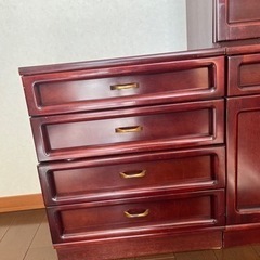 収納棚　ガラス扉　3種　どれかだけでも可の画像