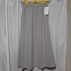 (63)タグ付き新品未使用　しまむら商品　ロングスカート　Lサイズ