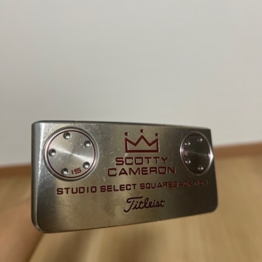 Titleist タイトリスト パター スコッティキャメロンStudioselect SQUAREback スタジオセレクト スクエアバック