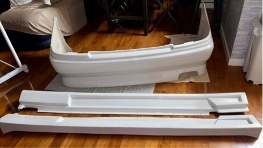 JZX100 チェイサー リヤバンパー&サイドスカート 計３点