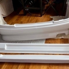 JZX100 チェイサー リヤバンパー&サイドスカート 計３点