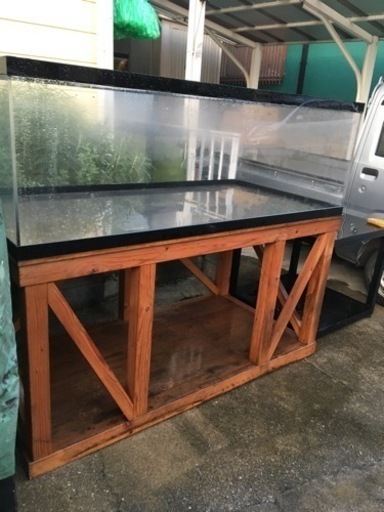 1800×900×600アクリル水槽 大型水槽水槽台引取り限定