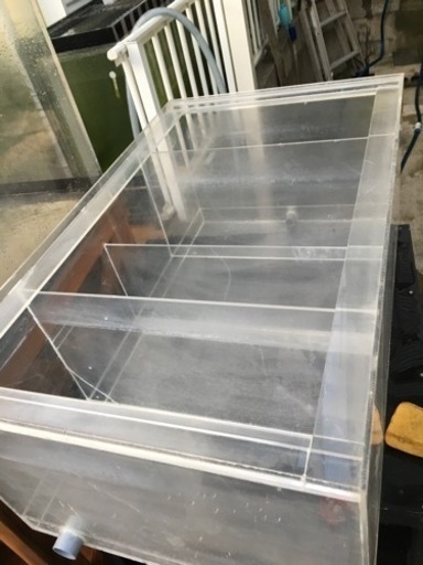 一台限定　400×200×300㎜オーバーフロー水槽用塩ビ濾過槽 一台限定 400×200×300㎜オーバーフロー水槽用塩ビ濾過槽