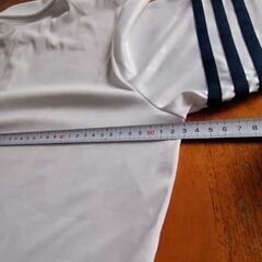 アディダス ゴルフ　エンボス　ポロシャツ　ボタンダウンの画像