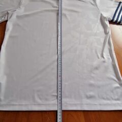 アディダス ゴルフ　エンボス　ポロシャツ　ボタンダウンの画像