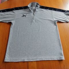 プーマ　半袖シャツ　ジップアップ　puma