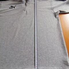 プーマ　半袖シャツ　ジップアップ　pumaの画像