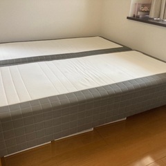 シングルベッド　2台　※1台だけお引き取りも可！