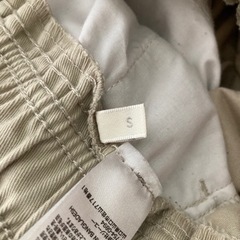 最終値下　gu パンツ　メンズS レディース　ウィメンズの画像