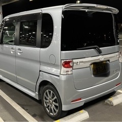 取引中　ダイハツ　タント　カスタム　Vセレクションターボ　4WD 車検　6年2月までの画像