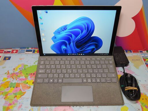 JC04209 マイクロソフト Surface Pro5 Windows11 キーボード 良品 office