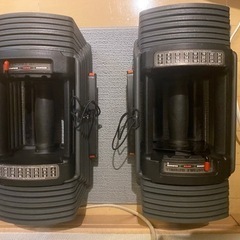 可変式ダンベル 26kg 2個セット+トレーニングベンチの画像