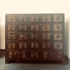 【最終価格】アンティーク家具 薬棚