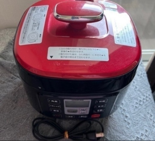 電気圧力鍋 KOIZUMI KSC-3501 RED