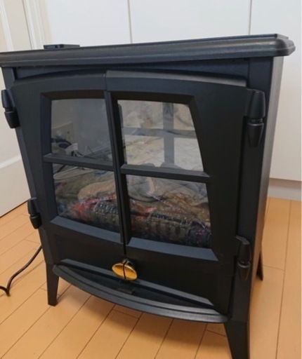 通電ok Dimplex 電機暖炉 JAZZ II 電気ヒーター JAZII12J ディンプレックス 美品 BLACK
