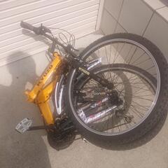 折り畳み 自転車    受け渡し予定者決定の画像