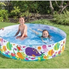 INTEX オーシャンプレイ スナップセットプール 幅183×奥...