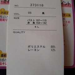 (T) 新品未使用 ４Lサイズ カットソーの画像