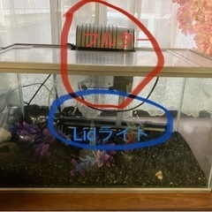 水槽　値下げ　led ライト付き