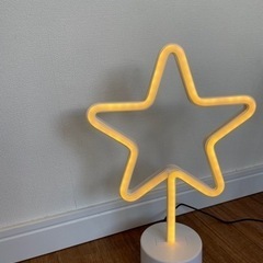 ネオンライト　STAR 新品未使用の画像