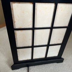 あんどん風照明　レトロの画像