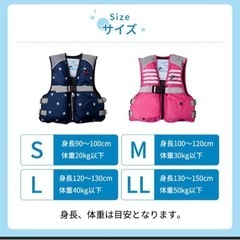 【セット価格】ジュニア用フローティングベスト3種の画像