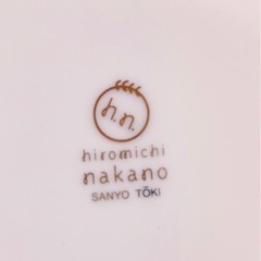 【お話中です】ヒロミチナカノ　平皿　小皿　2枚セットの画像