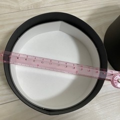 ブリザードフラワー　丸型　バラ　赤　13センチ程の画像