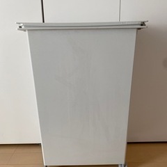 無印ゴミ箱　キャスター付きの画像