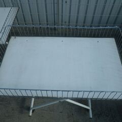 ■配達可■販売ワゴン 2台セット 店舗 フリマ ワゴンセール イベントワゴンの画像