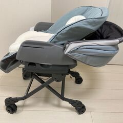 ハイローチェア　ベビーチェア　電動オートスイング機能付き  コンビ ホワイトレーベル ネムリラ AUTO SWING BEDi Long スリープシェル EG　7/28(金)午前9:30-11:30の間に引き取りに来られる方限定の画像