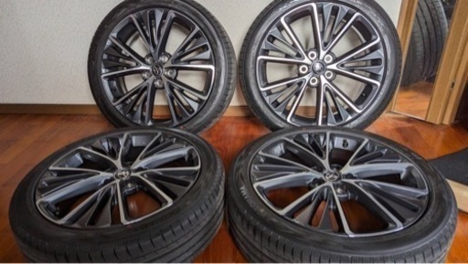 新型プリウス60 純正ホイール4本セット　バリ山　5穴　美品