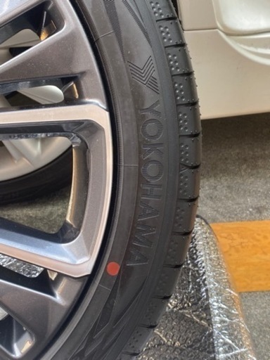 新型プリウス60 純正ホイール4本セット　バリ山　5穴　美品