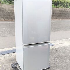 【訳あり】三菱 ノンフロン冷凍冷蔵庫 MR-P15Z-S 201...