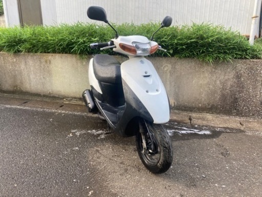 軽整備済み‼️ レッツ2 白　配送可能　現車確認可能