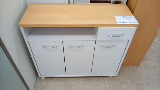 ★ジモティ割あり★  キッチンカウンター ナチュラル H70×D29×W80 クリーニング済み TJ1425