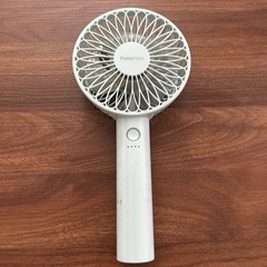 フランフラン手持ち扇風機の画像