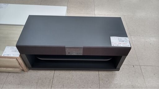 店長特別値引き★ジモティ割あり★  テレビ台 黒 H42×D40×W90 クリーニング済み TJ1441