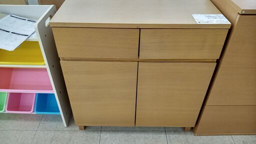 ★ジモティ割あり★ 無印良品 収納棚 ライトブラウン H83×D40×W80 クリーニング済み TJ1442