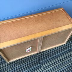 ○【0円あげます！】 お早目のお取引希望 木製収納箱  収納家具  サイズ65×34×25㎝ インテリア 中古品 (NF230718)Zi-1400の画像