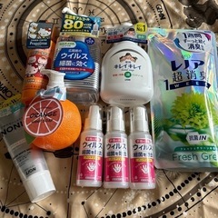 日用品　ハンドジェル、ハンドソープ他