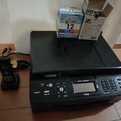 複合機　brother　MFC-J955DN　FAX　子機付き　...