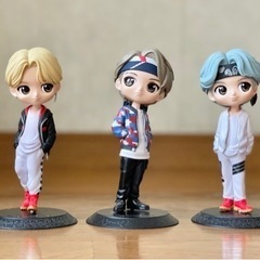 BTS tinytan Qposket  フィギュア　Bカラー7体セットの画像