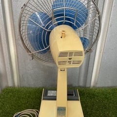 昭和レトロ　　NEC 卓上形扇風機　古い扇風機の画像