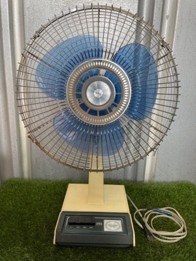 古い扇風機 SANYO 扇風機 EF-E076 1985年製 昭和家電 動作品 ビンテージ