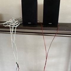 【決まりました】SONYスピーカー(ジャンク扱い)