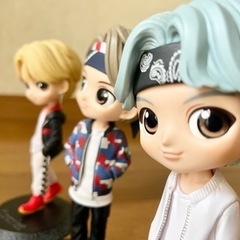 BTS tinytan Qposket  フィギュア　Bカラー7体セットの画像