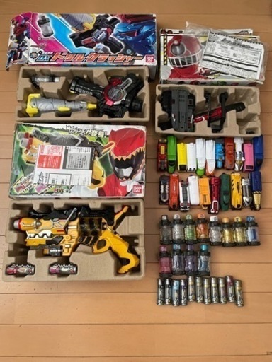 仮面ライダーと戦隊のおもちゃまとめて