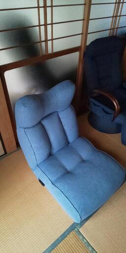 リクライニング可能な座椅子